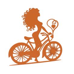 untitled.340.jpg Women riding bicycle with love - wall art