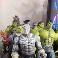 d1c3313d-edae-4e25-bdd0-c4df71f10c62.jpg SMART HULK SMILING Two Versions - CUSTOM HEAD / MARVEL LEGENDS