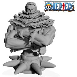 PhotoRoom-20231130_175308.png Buste de Charlotte Katakuri - One Piece Statue FanArt