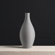 MACRO-SLIMPRINT-2313.jpg Studded Decoration Vase, Vase Mode