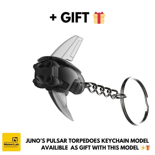 17.jpg Juno's Pulsar Torpedoes - Overwatch 2 - Printable 3d model - STL OBJ CAD bundle - Commercial Use
