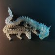05.jpg Datei STL Flexi Hollow Dragon・Modell für 3D-Druck zum herunterladen