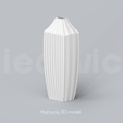 M_1_Renders_3.png Decorative vase collection / printable vase / stl files / 3D models / Niedwica / vase set