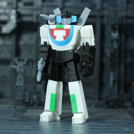 G1 Transformers Wheeljack - No Support 3D model