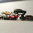 IMG_20231121_213027.jpg 1/64 3D Printed Goosneck Auto-Hauler UP TO 5 CARS MULTIPLE SLOTS Gooseneck