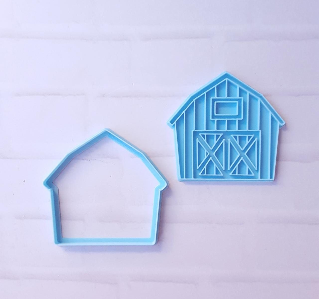 Download STL file BARN - BARN - COOKIE CUTTER - COOKIE CUTTER • 3D ...