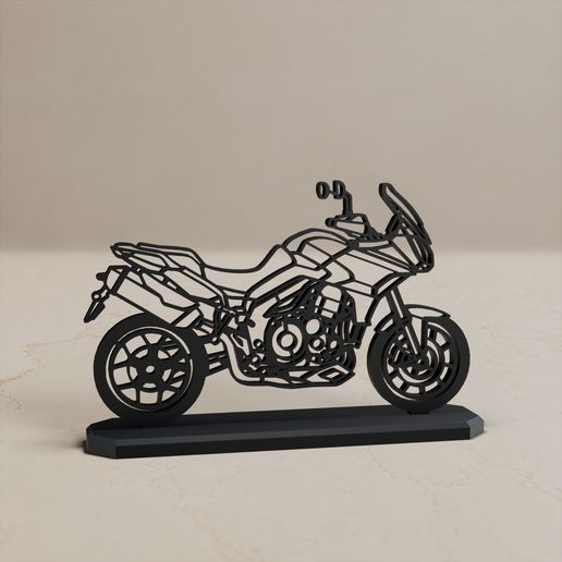 TRIUMPH TIGER 1050 SPORT MOTORCYCLE MODELL STAND DECOR