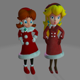 2.png Peach and Daisy holidays
