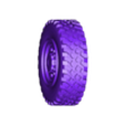 spare-tire.stl MAN HX61 Canvas Cover Variant – 1/87 Scale Military Truck 3D Model | HO Scale STL for Resin & FDM Printing