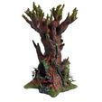 Druid-tree-dice-jail-from-Mystic-Pigeon-gaming-7.jpg Druid Home and Fairy Tree House - fantasy tabletop terrain