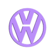 facade vw.stl Lámpara VR6