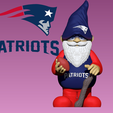 44b.png NFL New England Patriots Football statue decor Dwarfs - 3D print