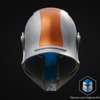Medieval-Republic-Commando-Rear.png Bartok Medieval Republic Commando Helmet - 3D Print Files