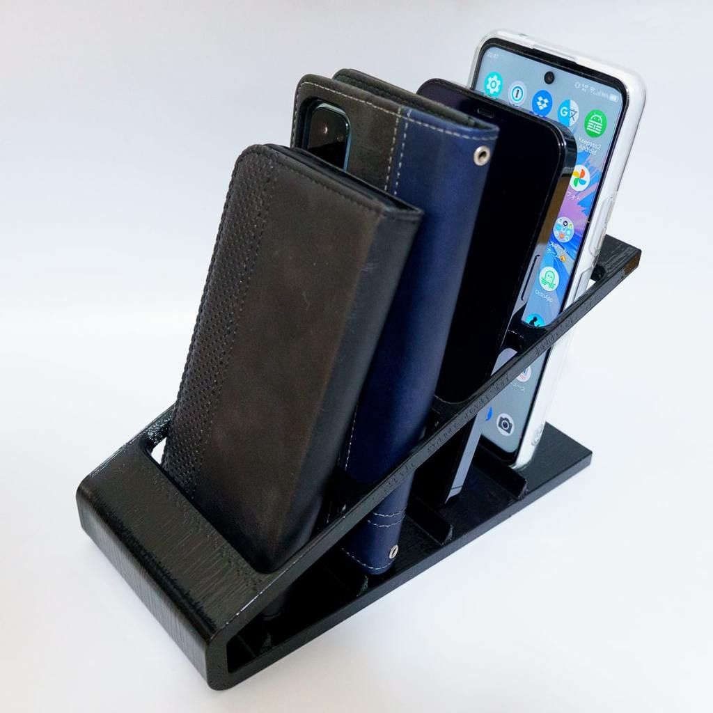 Download Free STL File 4 Smartphone Stand • 3D Printable Design ・ Cults