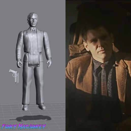 🦸 VINTAGE KENNER-STYLE BLADE RUNNER RICK DECKARD (VER 1