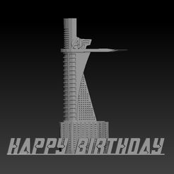 ZBrush-Document.jpg Fichier 3D Tour Avengers caketop・Modèle pour impression 3D à télécharger