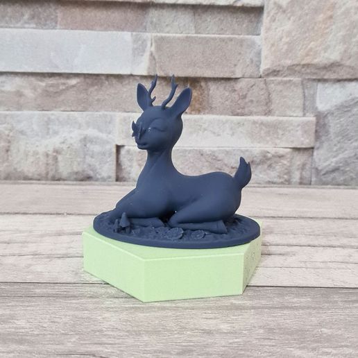 cute little deer male 3D model
