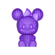 KNITTED MINIE MOUSE.stl MICKEY AND MINNIE MOUSE COUPLE - Knitted - Crochet