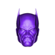 UMesh_batman5.stl Batman head scale 1/12