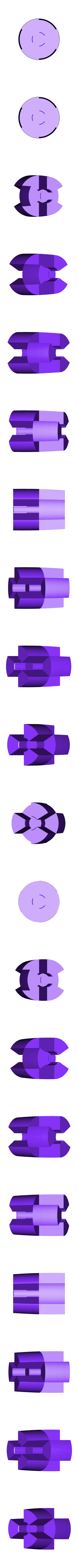 A000_104_fusee_tintin_milieu_rouge.stl Tintin Rocket