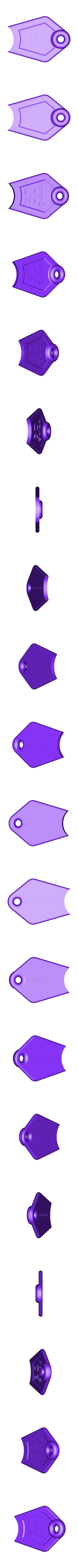 Shopping_Cart_Token__no_coin_blank_.stl Einkaufswagen Token