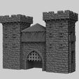 gate1.jpg Medieval Scenery - Castle Gatehouse