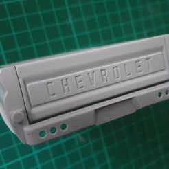 331548174_933314001170965_8693450333192502054_n.jpg Fichier STL Feux arrière personnalisés pour Chevy C10 Fleetside 66' Revell 1:25・Plan imprimable en 3D à télécharger
