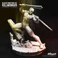012121-Wicked-Killmonger-squared-06.jpg Killmonger della Marvel: Scultura STL pronta per la stampa