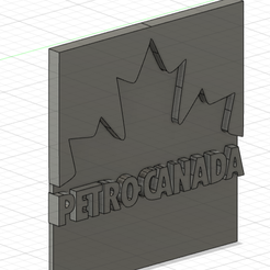 Petro-canada-1.png 1/18 Petro Canada embleme / Petro Canada emblem diecast
