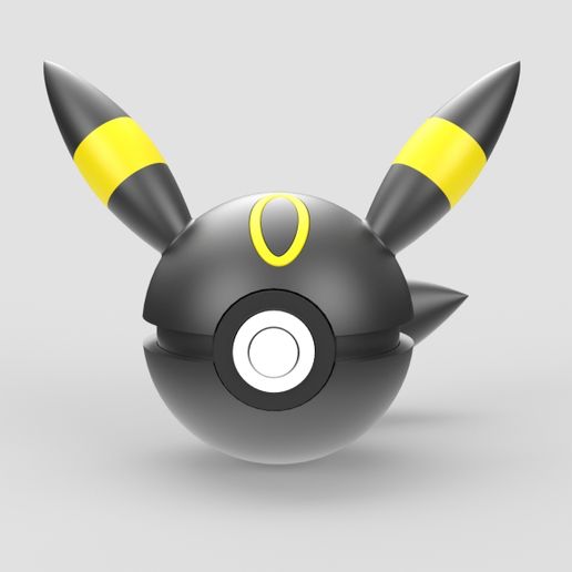 Umbreon_Camera_SOLIDWORKS-Viewport.jpg Pokemon Pokeball Umbreon Dividido