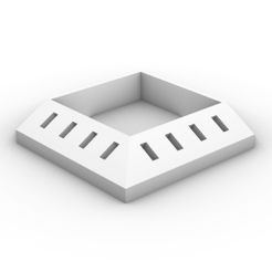 Perspective.jpg Flashdrive Organizer with Dish - Square Version