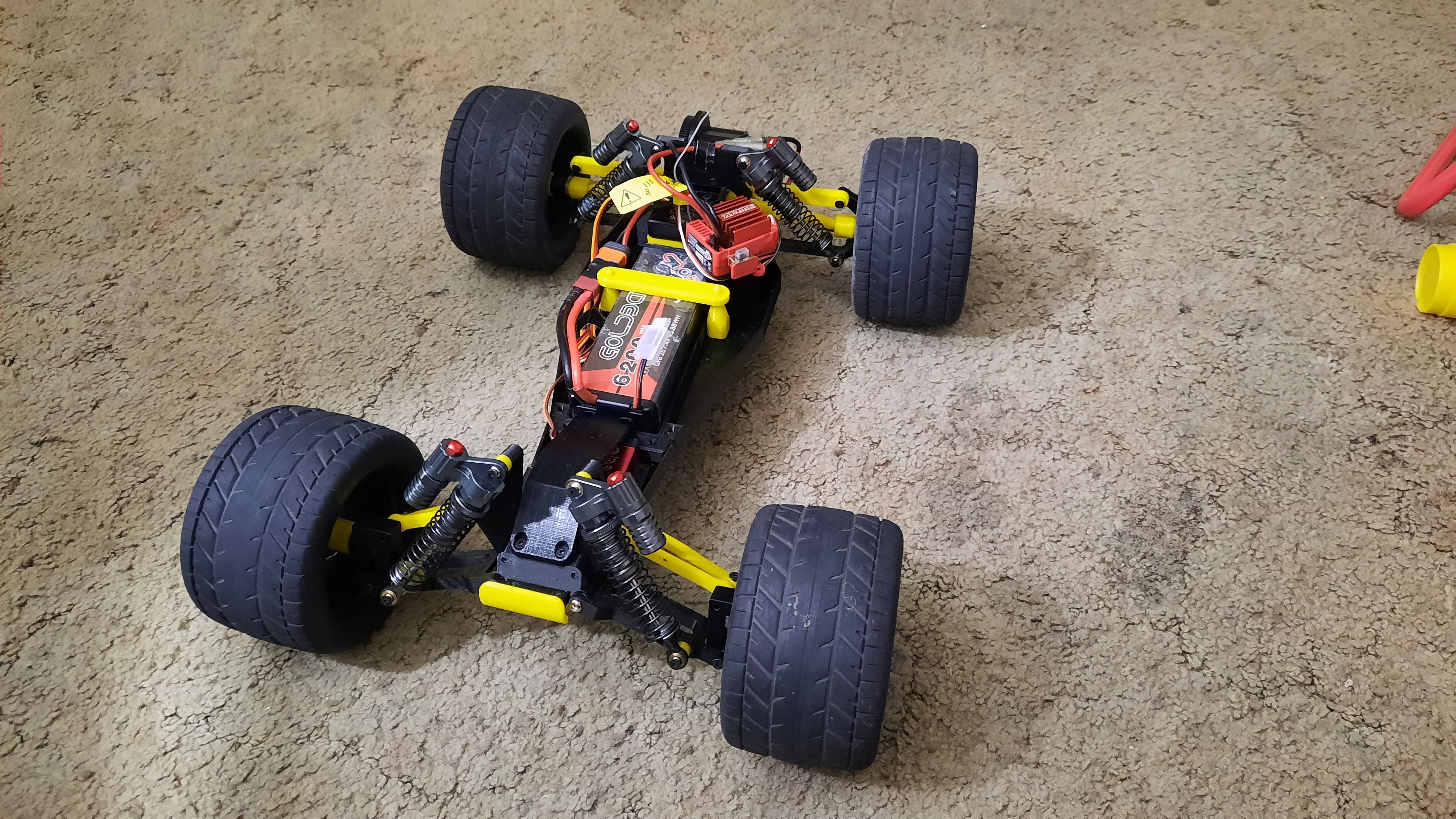 3D print 1/10 Scale RC Buggy (Chassis) • made with Voxelab Aquila・Cults