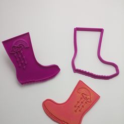 Rain Boot. Cutter with Seal