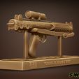 121823-StarWars-Trooper-Gun-Image-005.jpg RIFLE BLASTER E-11 SCULPTURE - TESTED AND READY FOR 3D PRINTING