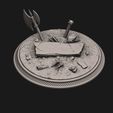 01.JPG custome rubble  Base for miniatures - Figures version 01