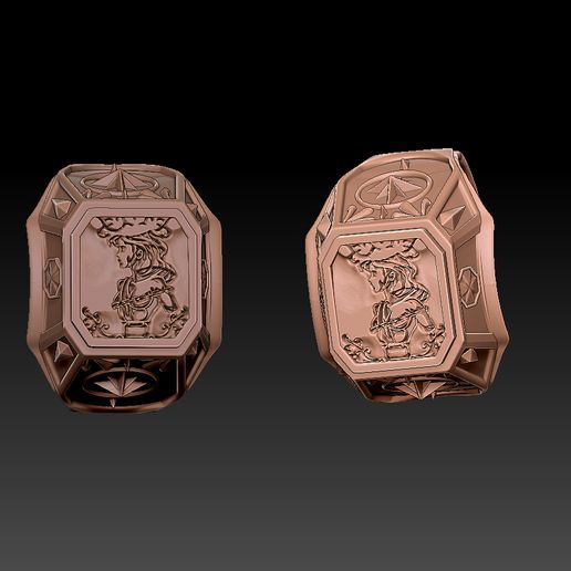 ZODIAC KNIGHTS ANDROMEDA RING 3D model