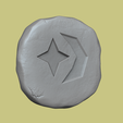 cosmic 2.png Runa Cósmica - Runescape - Chaveiro STL