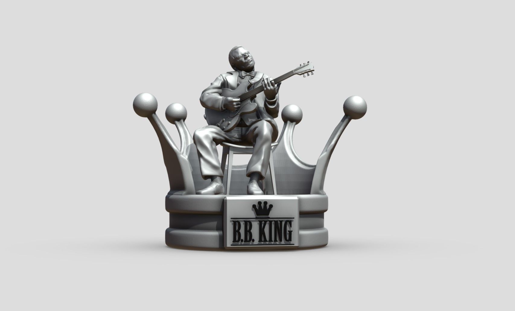 5.jpg STL file BB KING - 3D Printing・3D printing template to download, ronnie_yonk