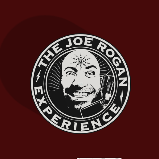 👁️ Joe Rogan Experience - Opening Eye Logo LED Lightbox・Archivo STL ...