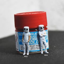 126.jpg Fichier STL DJ Marshmello - ÉCHELLE 164 - MODÈLE IMPRIMÉ EN 3D・Modèle pour impression 3D à télécharger