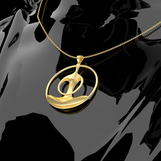 Yoga-Pendant-Jewelry-Sculpture-Necklace-Medallion-Gold-3D-Print-Model-01.jpg Pingente de ioga jóias escultura colar medalhão ouro modelo de impressão 3D