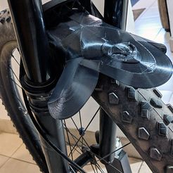 mudg4.jpg Archivo STL MTB guardabarros y suspensión・Diseño de impresión en 3D para descargar