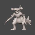ZBrush-Document1.jpg Pokemon gible evolution line
