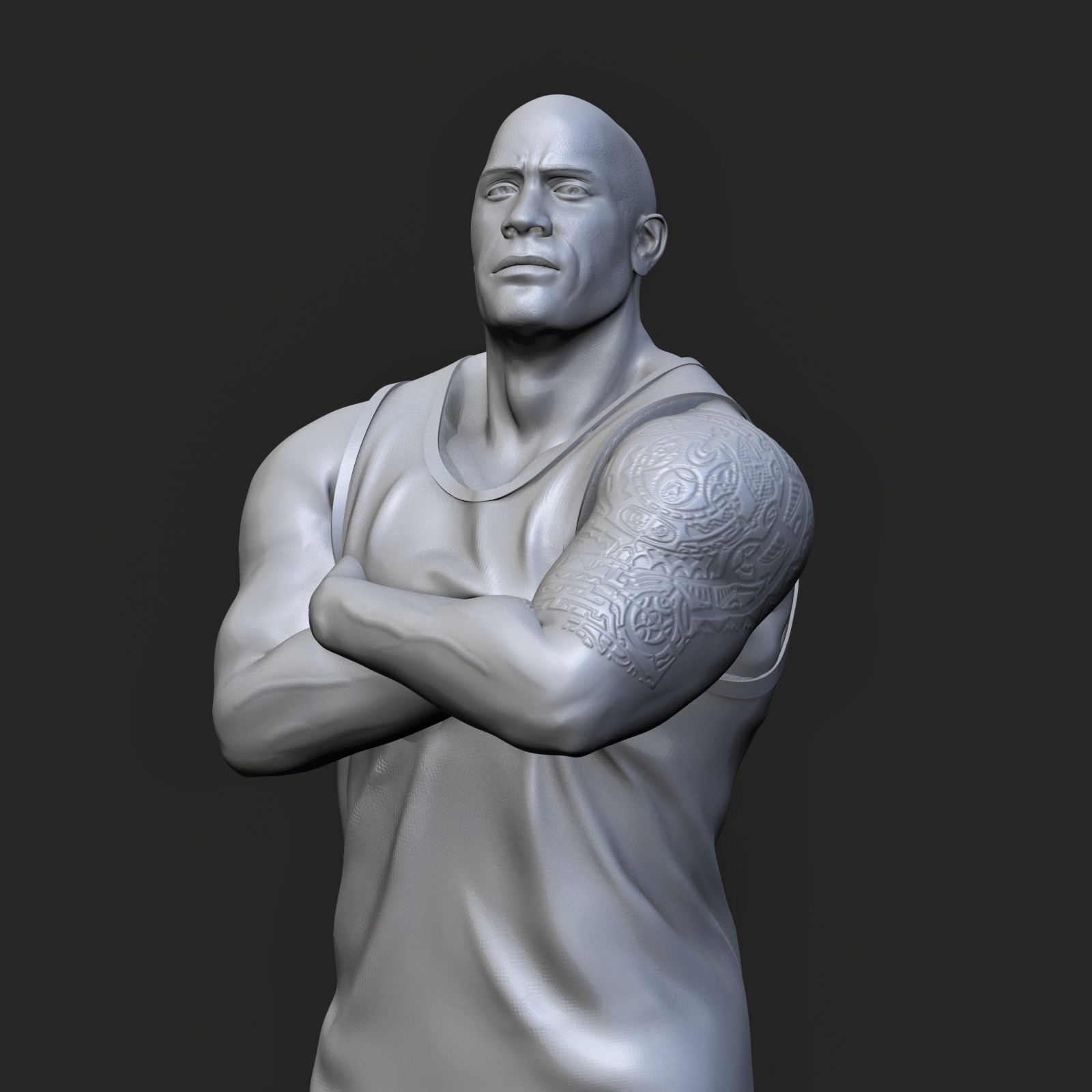 Stl File The Rock 3d Printable 5・3d Printing Idea To Download • Cults 6161