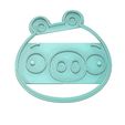 Angry-Birds-Pig-2-Cookie-Cutter.jpg ANGRY BIRDS COOKIE CUTTER, PIG 2 COOKIE CUTTER, PIG 2, ANGRY BIRDS COOKIE CUTTER, COOKIE CUTTER,PIG 2