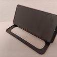 20251222_205430.jpg Support pour téléphone:Support pour téléphone de lit - Stable sur les surfaces molles (Landscape)
