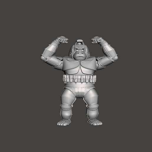 FAN ART MECHANI KONG KING KONG ROBOT