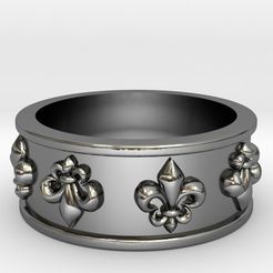 fleurringinsilver.jpg Fleur Ring