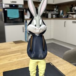 Bugs bunny urban vibes Fan art (multiparts/3mf)