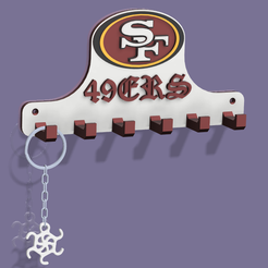 San Francisco 49ers Logo by pmeineke, Download free STL model